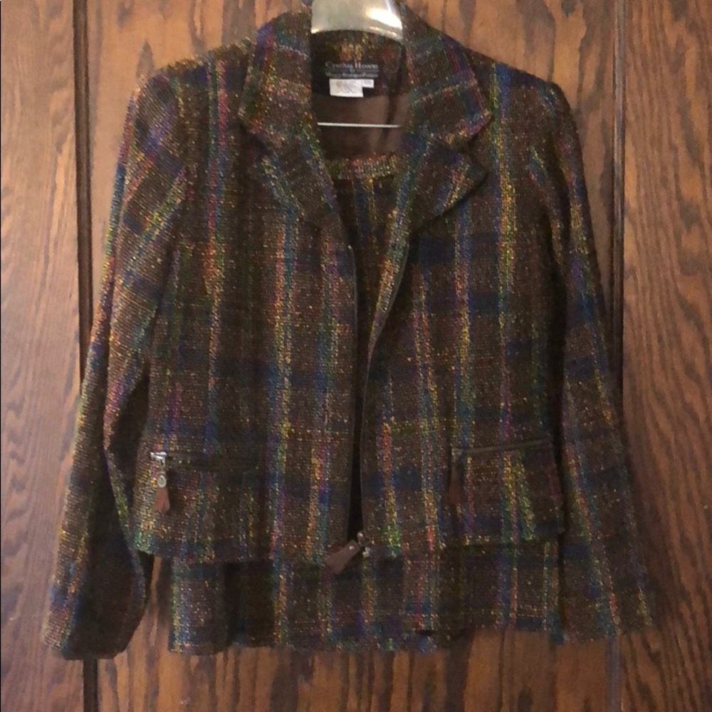 Women’s suit set with skirt and jacket